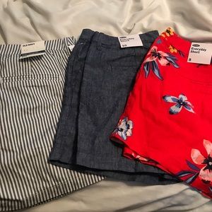 3 pairs of Old Navy Shorts